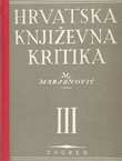 Hrvatska književna kritika III.