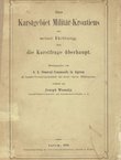 Das Karstgebiet Militär-Kroatiens und seine Rettung, dann die Karstfrage überhaupt