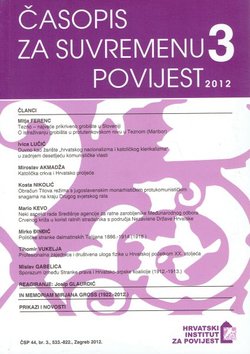 Časopis za suvremenu povijest 3/2012