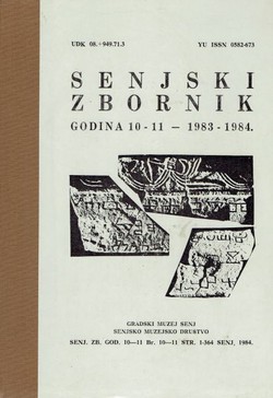 Senjski zbornik 10-11/1983-1984.