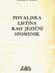 Povaljska listina kao jezični spomenik