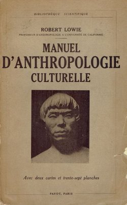 Manuel d'anthropologie culturelle