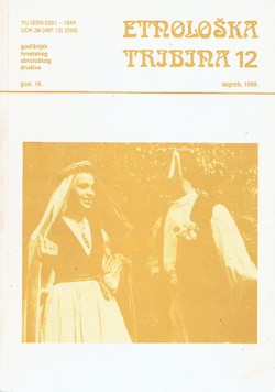 Etnološka tribina 12/1989