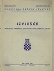 Izvješće Hrvatskoga državnog društveno-gospodarskog zavoda I/1-6/1941