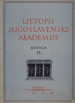 Ljetopis JAZU. Knjiga 55/1946-48