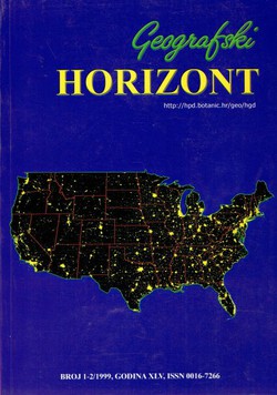 Geografski horizont XLV/1-2/1999