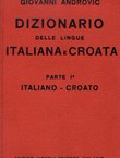 Dizionario delle lingue Italiana e Croata I. Italiano-Croato