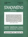 Stanovništo XXVII/1-4/1989 - XXVIII/1-2/1990