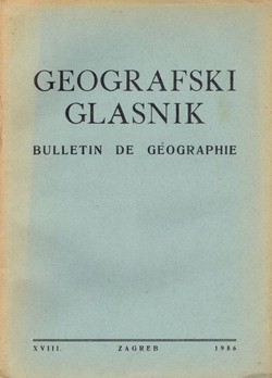 Geografski glasnik XVIII/1956