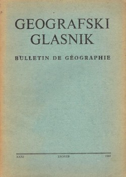 Geografski glasnik XXXI/1969