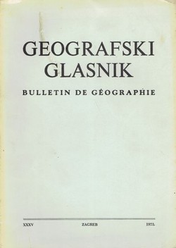 Geografski glasnik XXXV/1973