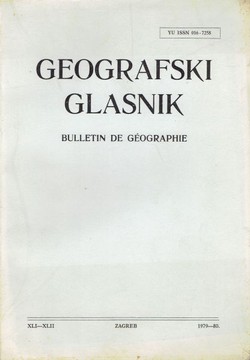 Geografski glasnik XLI-XLII/1979-80