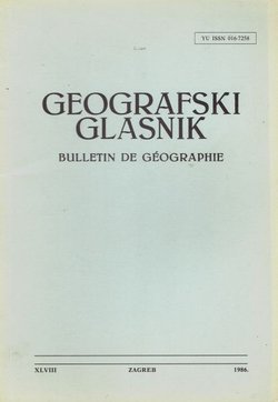 Geografski glasnik XLVIII/1986