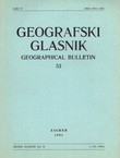 Geografski glasnik 53/1991