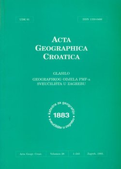 Acta Geographica Croatica 28/1993