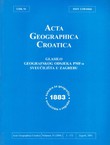 Acta Geographica Croatica 35/2001