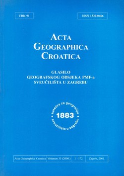 Acta Geographica Croatica 35/2001
