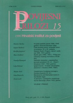 Povijesni prilozi 15/1996