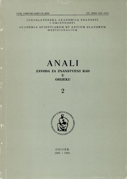 Anali Zavoda za znanstveni rad u Osijeku 2/1982-1983