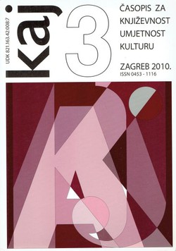 Kaj. Časopis za književnost, umjetnost i kulturu 3/2010