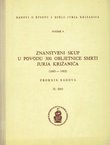 Znanstveni skup u povodu 300. obljetnice smrti Jurja Križanića (1683-1983. Zbornik radova II.
