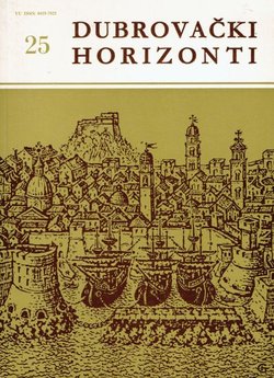 Dubrovački horizonti 25/1985