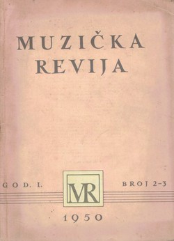 Muzička revija I/2-3/1950