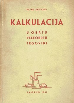 Kalkulacija u obrtu, veleobrtu, trgovini