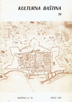 Kulturna baština 19/1989