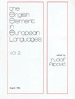 The English Element in European Languages II.
