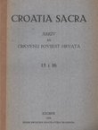 Croatia Sacra 15-16/1938