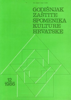 Godišnjak zaštite spomenika kulture Hrvatske 12/1986