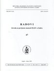 Radovi Zavoda za povijesne znanosti HAZU u Zadru 47/2005