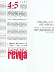 Zadarska revija XXXVI/4-5/1987 (Dalmacija u narodnom preporodu 1835-1848.)
