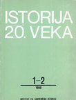 Istorija 20. veka 1-2/1988
