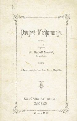 Povjest Medjumurja (pretisak iz 1907)