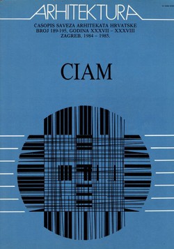 Arhitektura 189-195/XXXVII-XXXVIII/1984-1985. (CIAM)