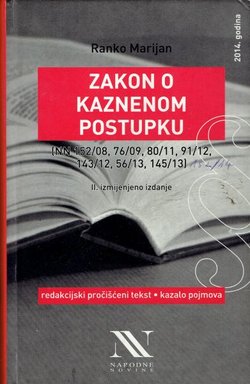 Zakon o kaznenom postupku (2.izmj.izd.)