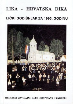 Lika - hrvatska dika. Lički godišnjak za 1993. godinu