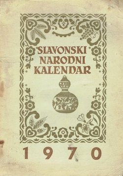 Slavonski narodni kalendar 1970