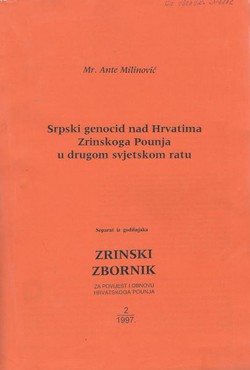 Srpski genocid nad Hrvatima Zrinskog Pounja u drugom svjetskom ratu