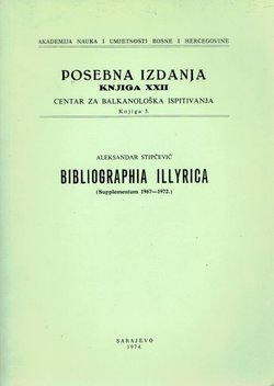 Bibliographia illyrica (Supplementum 1967-1972.)