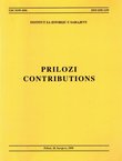 Prilozi / Contributions 28/1999