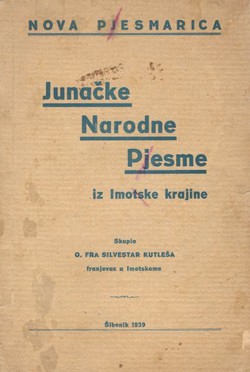 Junačke narodne pjesme iz Imotske krajine