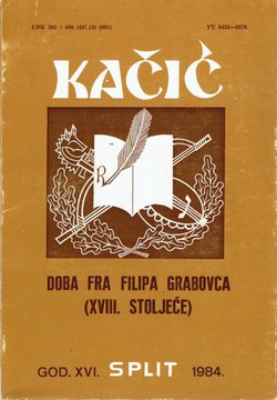 Doba fra Filipa Grabovca (XVIII. stoljeće) (Kačić XVI/1984)