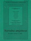 Narodna umjetnost. Posebno izdanje 3/1991. Uz stogodišnjicu rođenja Vinka Žganca