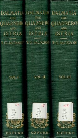 Dalmatia, the Quarnero and Istria I-III