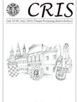 Cris. Časopis Povijesnog društva Križevci XVIII/1/2016