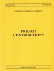 Prilozi / Contributions 30/2001