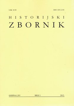 Historijski zbornik LXV/1/2012